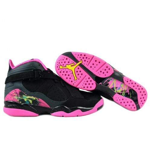 jordan 8 black pink